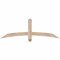 Ekena Millwork Bellingham Smooth Timber Gable Bracket, Douglas Fir, 60"W x 20"H x 3 1/2"D x 3 1/2"F, 8/12 Pitch GBW060X20X0404BEL00SDF - alternate 1
